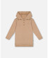 Фото #1 товара Big Girls Hooded Rib Tunic Beige