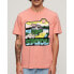 ფოტო #1 პროდუქტის SUPERDRY Neon Travel Graphic Loose short sleeve T-shirt