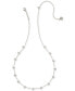 Фото #2 товара Rhodium-Plated Star 19" Strand Necklace