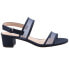 Nina Ganice Open Toe Evening Womens Blue Dress Sandals GANICE-NVN