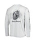 Фото #2 товара Men's White New Orleans Saints Laces Out Billboard Long Sleeve T-shirt