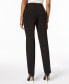 ფოტო #2 პროდუქტის Petite Slim Straight-Leg Trousers