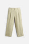 FADED LYOCELL - LINEN TROUSERS