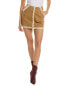 Фото #1 товара Maje Leather Skirt Women's