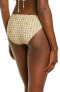 Фото #2 товара Tory Burch 286156 Women's Ring Bikini Bottoms Swimwear, Size X-Large - Orange