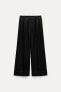 Zw collection wide-leg satin trousers