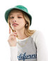 Фото #3 товара ASOS DESIGN bucket hat in washed green