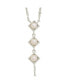 Фото #2 товара Sterling Forever gold-Tone or Silver-Tone Freshwater Pearls Reine Lariat Necklace