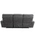 Фото #14 товара Greymel 84" Zero Gravity Fabric Sofa with Power Headrests, Created for Macy's