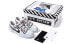 【定制球鞋】 Nike Dunk Low 特殊鞋盒 漫雾 涂鸦 解构 低帮 板鞋 GS 白灰蓝 / Кроссовки Nike Dunk Low DH9765-100