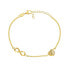 Фото #1 товара Stylish gold-plated bracelet with ornaments BRC33Y