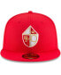 Фото #5 товара Men's Scarlet San Francisco 49ers Omaha Throwback 59FIFTY Fitted Hat