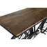 Console Home ESPRIT Yellow Brown Black Iron Mango wood 195 x 40 x 91 cm