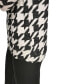 Women's Printed Cowlneck Drop-Shoulder Tunic Top