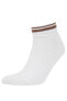 Erkek 3'lü Pamuklu Patik Çorap C0163axns