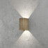 Фото #3 товара Konstsmide 7940-800 - Surfaced - Rectangle - 2 bulb(s) - IP54 - Brass