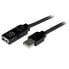 Фото #1 товара StarTech.com 5m USB 2.0 Active Extension Cable - M/F - 5 m - USB A - USB A - USB 2.0 - Male/Female - Black