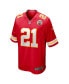 Фото #3 товара Men's Trent McDuffie Red Kansas City Chiefs 2022 NFL Draft First Round Pick Game Jersey
