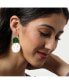 ფოტო #3 პროდუქტის Women's Block Drop Earrings