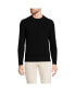 ფოტო #1 პროდუქტის Big & Tall Cotton Drifter Saddle Crewneck Shaker Sweater