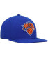Фото #4 товара Men's Blue New York Knicks Ground 2.0 Snapback Hat