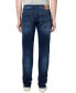 Buffalo Men's Straight Six Whiskered Faded Jeans