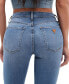 ფოტო #3 პროდუქტის Women's Sexy Curve Mid-Rise Skinny-Leg Jeans