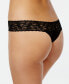Фото #2 товара Cotton Low-Rise Lace Thong 891581