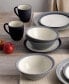 Colorwave Curve Mixed 16-Pc. Dinnerware Set, Service for 4