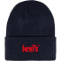 LEVI´S ® KIDS Lan Poster Logo Beanie Синий, 20 cm - фото #1