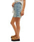 Фото #3 товара Women's Palmer High Rise Roll Cuff Cotton Denim Shorts