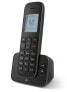 Deutsche Telekom Telekom Sinus A 207 - DECT telephone - Wireless handset - 150 entries - Caller ID - Black