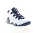 Фото #2 товара Fila Grant Hill 1 5BM00528-125 Womens White Leather Athletic Basketball Shoes