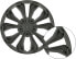 Goodyear 75513 4 Wheel Trims x Wheel Trims Type Flexo 13 Inches, Colour: Silver/black.
