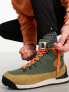 The North Face Back-To-Berkeley IV waterproof hiking boots in khaki and stone