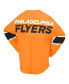 Фото #4 товара Women's Orange Philadelphia Flyers Jersey Long Sleeve T-shirt