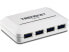 Фото #7 товара TRENDnet TU3-H4 - 5000 Mbit/s - White - CE - FCC - 0.3 W - 68 g - 0 - 40 °C