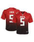 ფოტო #4 პროდუქტის Big Boys and Girls Drake London Red Atlanta Falcons Team Game Jersey