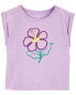Toddler Floral Knit Tee 2T