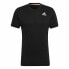 Men’s Short Sleeve T-Shirt Adidas Freelift Black