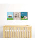 Фото #2 товара Happy Camper - Wall Art Home Decor - Gift Ideas - 7.5 x 10 - Set of 3 Prints