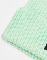 Фото #8 товара The North Face Logo patch cuffed beanie in green tie dye