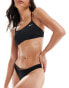 Nike Swimming Essential racerback bikini set in black