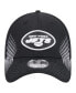 ფოტო #3 პროდუქტის Men's Black New York Jets Active 39THIRTY Flex Hat