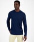 Alfatech Long Sleeve Crewneck T-Shirt, Created for Macy's