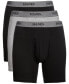 Men's Big & Tall 3-Pk. Boxer Briefs black/heather grey, 6XL - фото #1