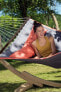 Фото #4 товара Amazonas AZ-6010130 - Frame hammock - 160 kg - 1 person(s) - Cotton - Polyester - Grey - Wood