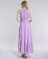 ფოტო #6 პროდუქტის Women's Plisse Halter Tiered Maxi Dress