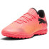 Фото #2 товара Puma Future 7 Play Turf Training Soccer Cleats Mens Pink Sneakers Athletic Shoes