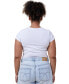 ფოტო #6 პროდუქტის Women’s Cheeky Denim Short